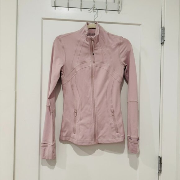 Lululemon Athletica Define Jacket, Pale Pink, Size 4 - Picture 4 of 7